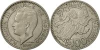 Monaco 100 Francs, Cent Coin, Rainier III, Copper-nickel -