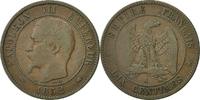 France 10 Centimes Coin, Napoleon III, Napoléon III, Paris -