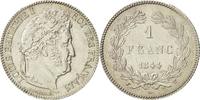 France 1 Franc Louis Philippe I, Lille, Silver, Gadoury:453 -