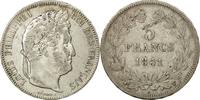 France 5 Francs Coin, Louis-Philippe, Lille, Silver,KM 749.13 -