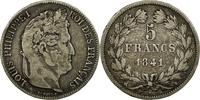 France 5 Francs Coin, Louis-Philippe, Rouen, Silver,KM 749.2 -