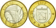 Finland 5 Euro Coin, Vantaa, Bi-Metallic, KM:162 -