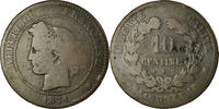 France 10 Centimes Coin, Cérès, Bordeaux, Bronze, KM:815.2 -