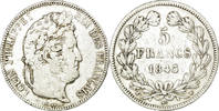 France 5 Francs Coin, Louis-Philippe, Lille, Silver,KM 749.13 -