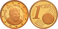 VATICAN CITY Euro Cent Copper Plated Steel, KM:375 -