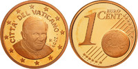 VATICAN CITY Euro Cent Copper Plated Steel, KM:375 -