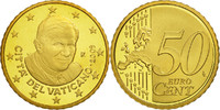 VATICAN CITY 50 Euro Cent Brass, KM:387 -