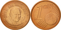 VATICAN CITY Euro Cent Copper Plated Steel, KM:375 -