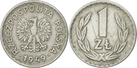 Poland Zloty Coin, Warsaw, Aluminum, KM:45a -
