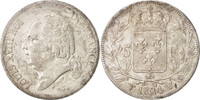 France 5 Francs Coin, Louis XVIII, Louis XVIII, Lille -