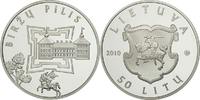 Lithuania 50 Litu Coin, Silver, KM:170 -