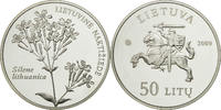 Lithuania 50 Litu Coin, Vilna, Silver, KM:165 -