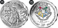France 10 Euro Harry Potter - Fumsek, Silver -