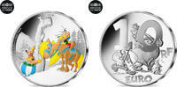 France 10 Euro ASTERIX - GRIFFON - BE, Silver -