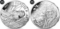 France 10 Euro Monnaie de Paris, Curtiss P-40, Silver -