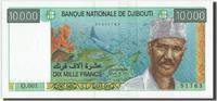 Djibouti 10,000 Francs Banknote, 1999, KM:41 -