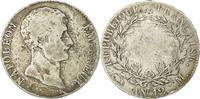 France 5 Francs Coin, Napoléon I, Toulouse, Silver -