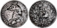 France 20 Centimes 186[?] Paris Napoléon III, Satirique, Paris, Silver S+ 1,079.37 元  ＋  41.42 元 运费