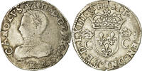 France Teston Coin, Charles IX, Bordeaux, Silver -