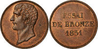 France 5 Centimes Coin, Bonaparte Ier Consul, ESSAI, Bronze -