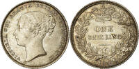 Great Britain 1 Shilling Victoria, London, Silver, KM:734.1 -