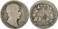 France Franc Coin, Napoléon I, La Rochelle, Silver, KM:649.5 -