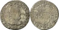 France Teston Coin, Henri III, Poitiers, Silver, Sombart:4654 -