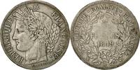 France 5 Francs Coin, Cérès, Strasbourg, Silver, KM:761.2 -