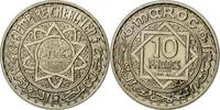 Morocco 10 Francs Coin, Paris, ESSAI, Copper-nickel -
