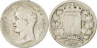 France Franc Coin, Charles X, Lille, Silver, KM:724.13 -