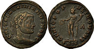 Follis Coin, Galerius, Siscia, Bronze, RIC:81b var. -