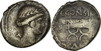 Denarius Coin, Considia, Rome, Silver, Crawford:465/2a -