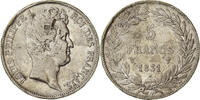 France 5 Francs Coin, Louis-Philippe, Lille, Silver -