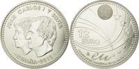 Spain 12 Euro Silver, KM:1172 -