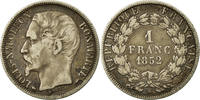 France Franc Napoleon III, Paris, Silver, KM:772 -