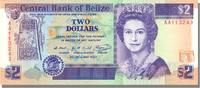 Belize 2 Dollars Banknote, 1990-05-01, KM:52a -