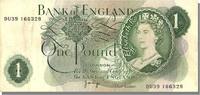 Great Britain 1 Pound Banknote, KM:374g -