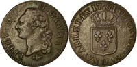 France Sol à l'Ecu Coin, Louis XVI, Lyon, Copper -