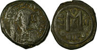 Follis Coin, Tiberius II Constantine, Nicomedia, Copper -
