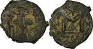 Follis Coin, Constans II, Constantinople, Copper, Sear:1007 -
