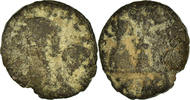 Follis Coin, Constans II, Constantine IV, Heraclius and Tiberius -