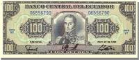 Ecuador 100 Sucres Banknote, 1990-04-20, KM:123 -