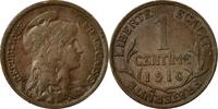 France Centime Coin, Dupuis, Paris, Bronze, KM:840, Le -