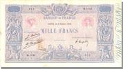 France 1000 Francs 1924 Banknote, 1 000 F 1889-1926 ''Bleu et Rose'' SS 1,581.40 元  ＋  41.42 元 运费