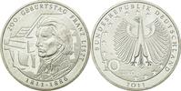GERMANY - FEDERAL REPUBLIC 10 Euro Silver, KM:295 -