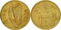 Ireland 20 Pence Coin, IRELAND REPUBLIC, Nickel-Bronze, KM:25 -