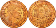 Honduras 10 Lempiras 1995 Tower Coin, Tower, Copper, KM:1e.2 UNZ 1,163.04 元  ＋  41.42 元 运费