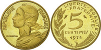 France 5 Centimes Coin, Paris, Aluminum-Bronze, KM:P488 -