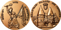 France Medal Jeanne Hachette , Beauvais, Bosc, Bronze -