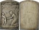 France Medal Pupilles de la Nation, Séraphin, Silvered bronze -